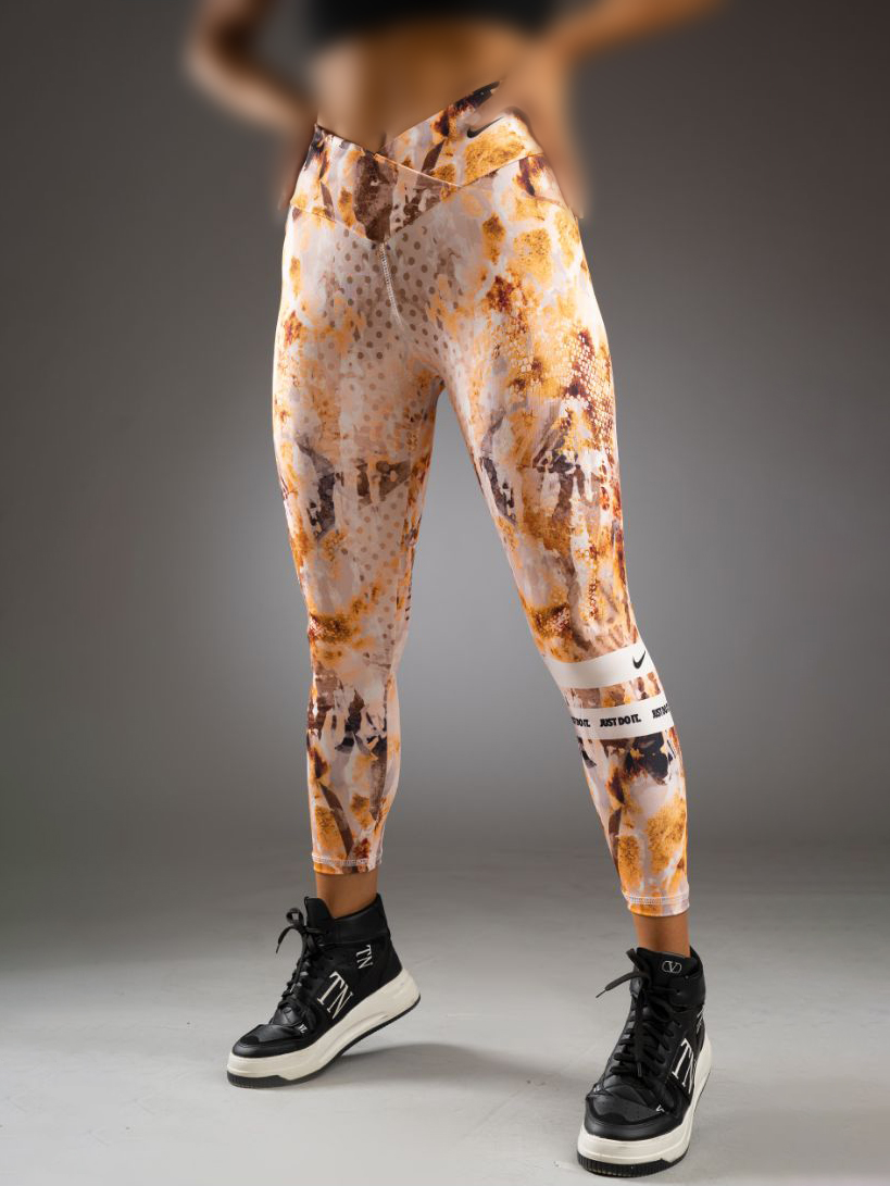 لگ ورزشی زنانه سابلیمیشن مدل جلو هفتی نایکی Nike