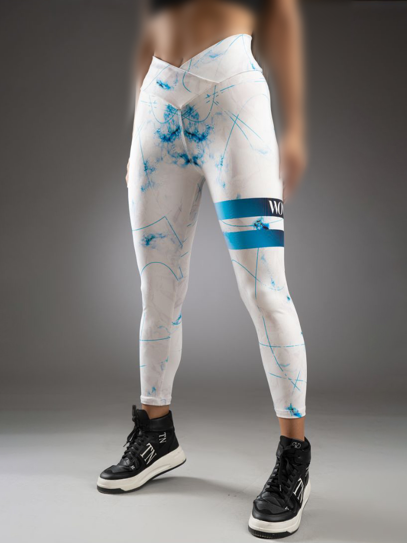 لگ ورزشی زنانه سابلیمیشن مدل جلو هفتی نایکی Nike