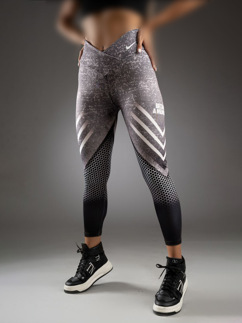 لگ ورزشی زنانه سابلیمیشن مدل جلو هفتی نایکی Nike