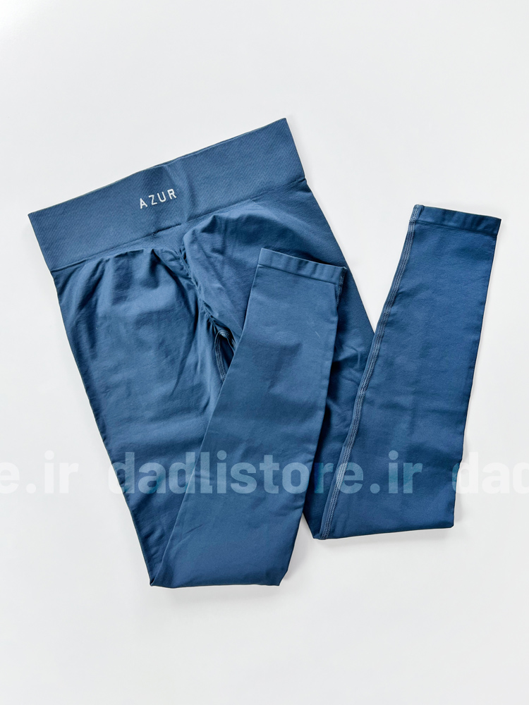 لگ ورزشی زنانه سیملس پشت چروک Azur