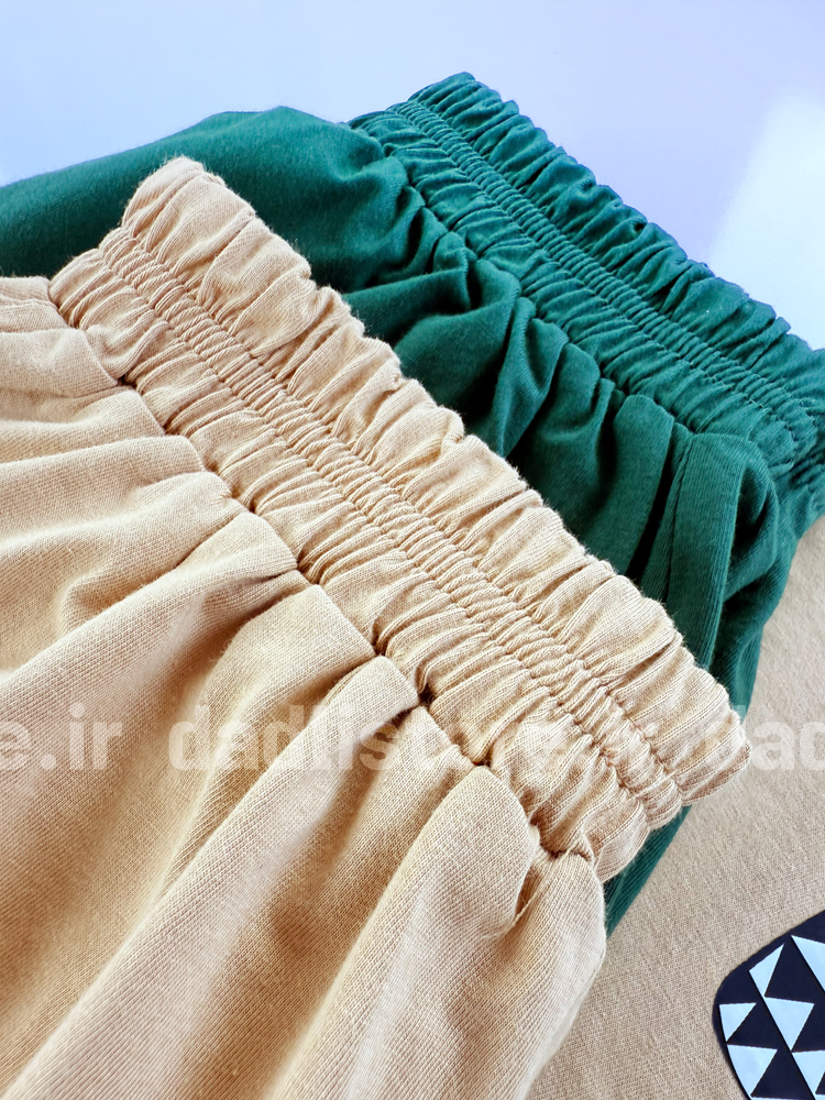 ست لباس راحتی تاپ و شورتک طرح کاکتوس