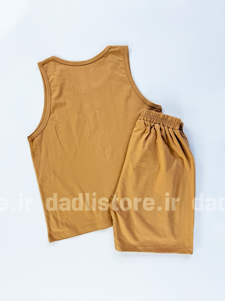 ست لباس راحتی تاپ و شورتک طرح کاکتوس