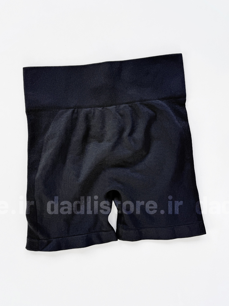 شورتک ورزشی زنانه سیملس پشت چروک alo