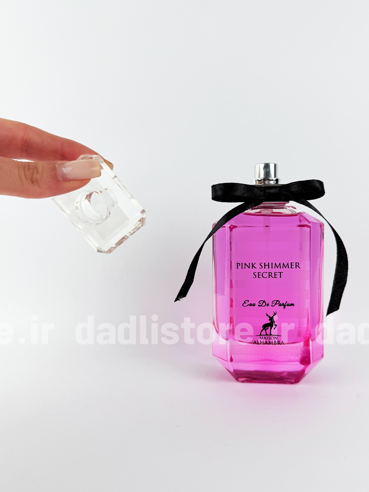 ادکلن 100 میل پینک شیمر سکرت الحمبرا Pink shimmer secret