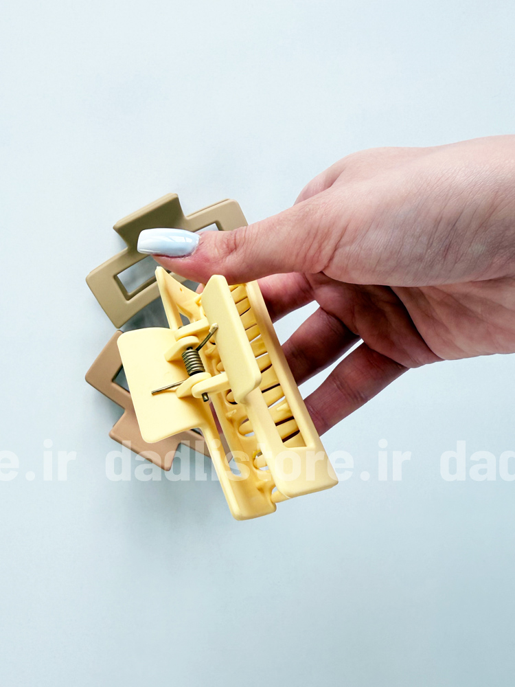 کلیپس مو شمعی مستطیل کوچک
