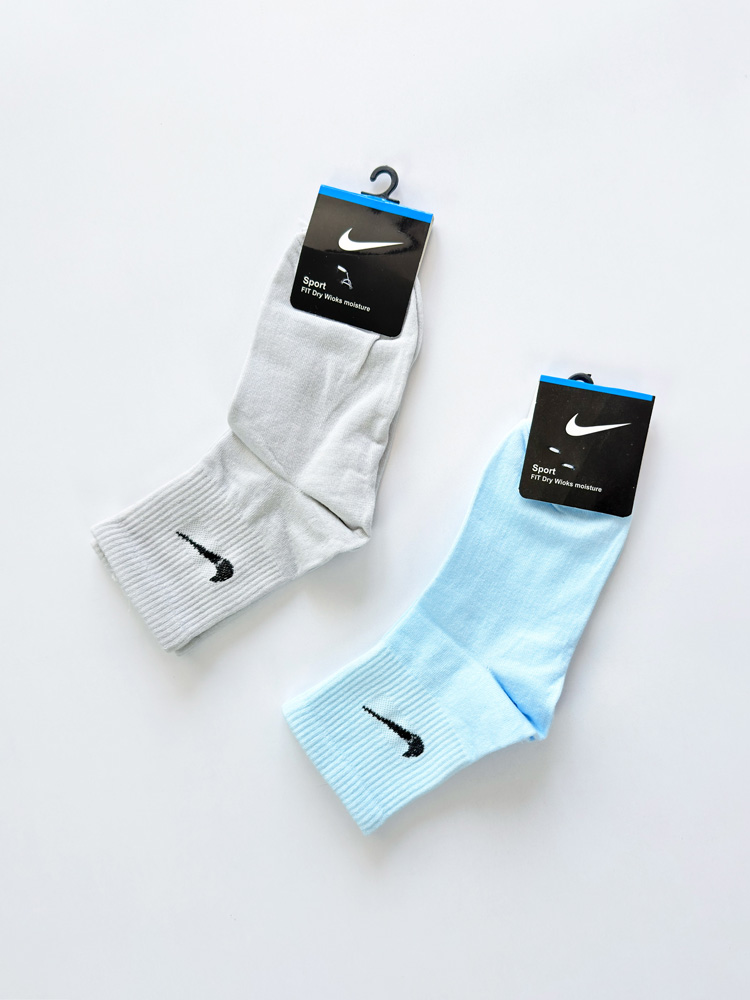 جوراب نیم ساق زنانه نخ پنبه نایکی Nike