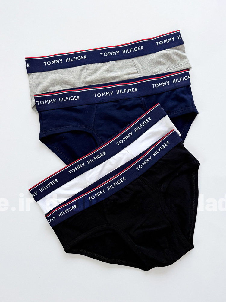 شورت اسلیپ مردانه نخ پنبه جعبه ای تامی Tommy