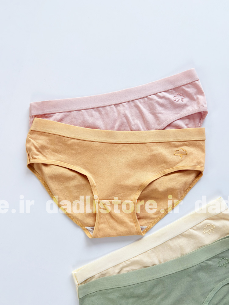 شورت اسلیپ نخ پنبه عروسکی طرح ابر