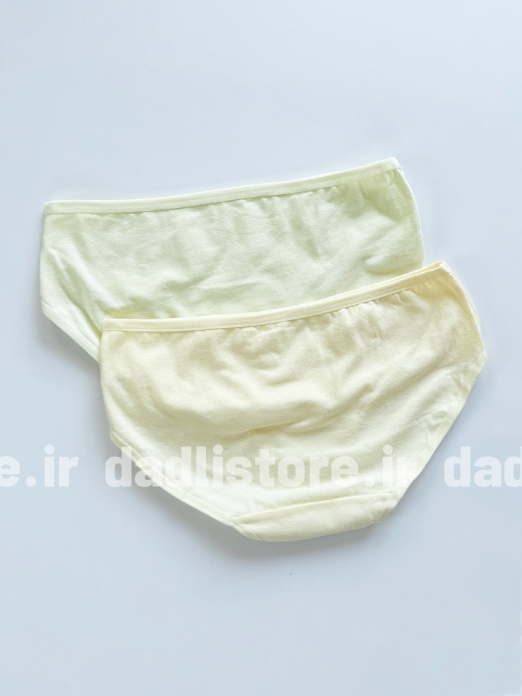 شورت اسلیپ نخ پنبه عروسکی رنگی ساده با پاپیون