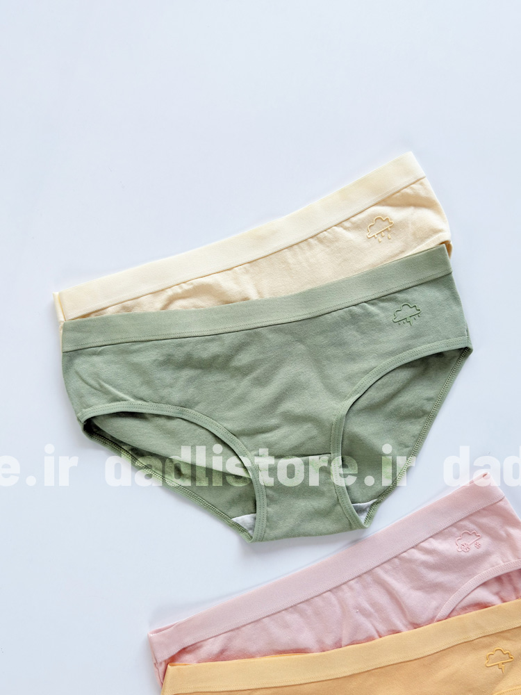 شورت اسلیپ نخ پنبه عروسکی طرح ابر