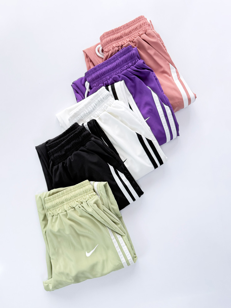 شلوار اسلش زنانه آیرو دو خط نایکی Nike
