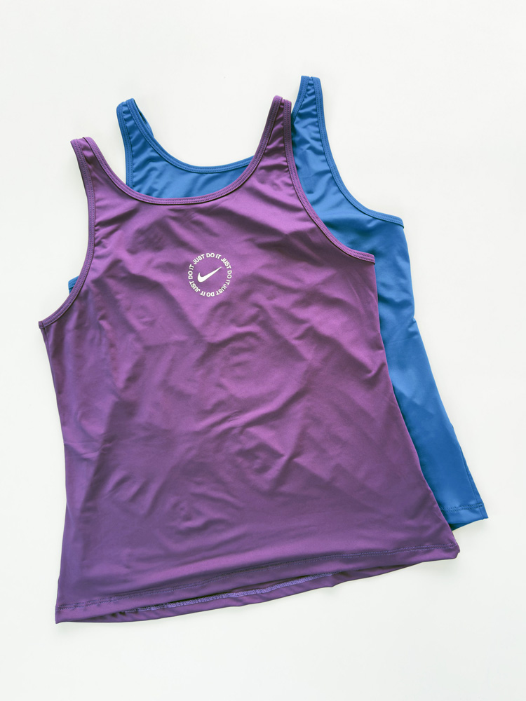 تاپ ورزشی زنانه فلامنت پشت باز بند دوبل نایکی Nike