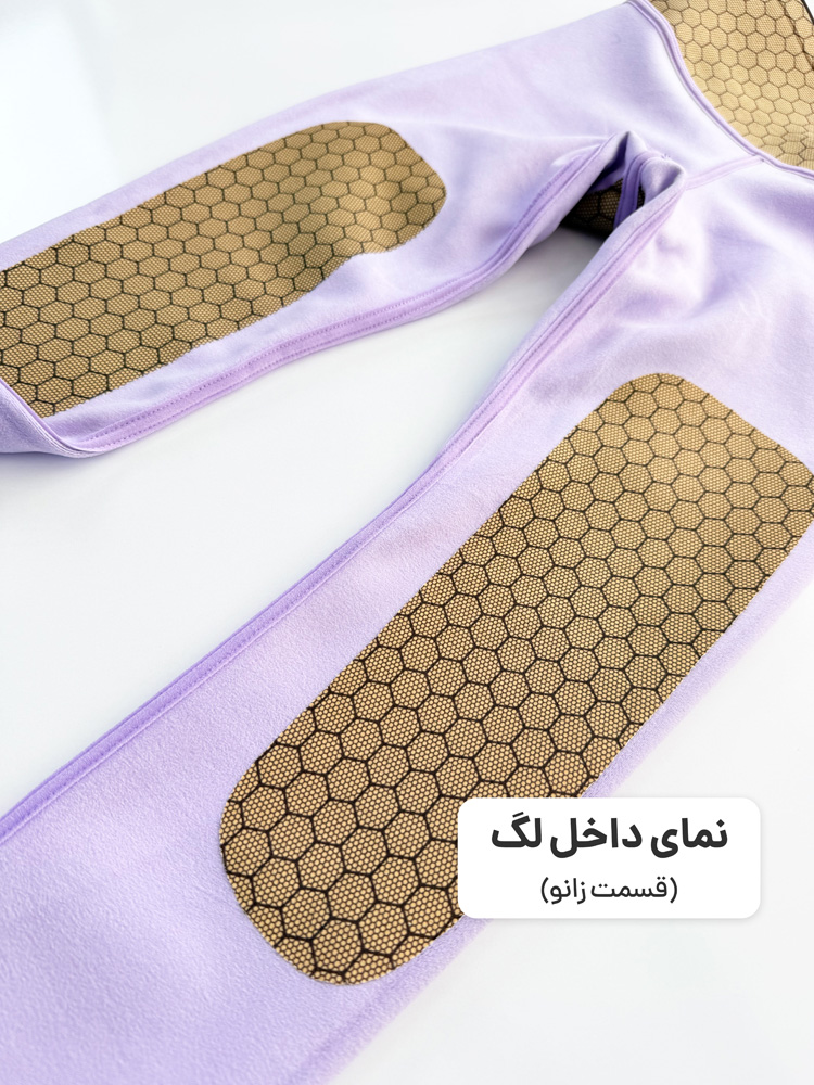 لگ ورزشی زنانه فلامنت حرفه ای لیفت باسن دار تو کرک