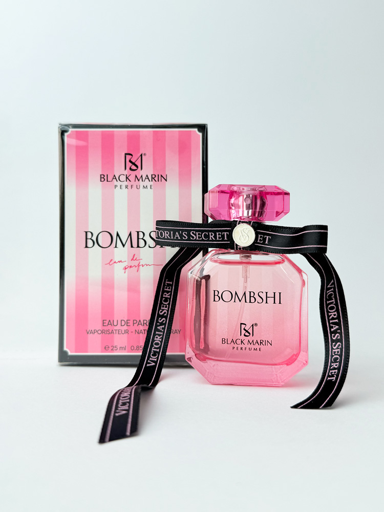ادکلن مینی ویکتوریا سکرت بامب شل Victoria's Secret Bombshell پرفیوم فکتوری Perfume Factory حجم 30 میلی‌لیتر