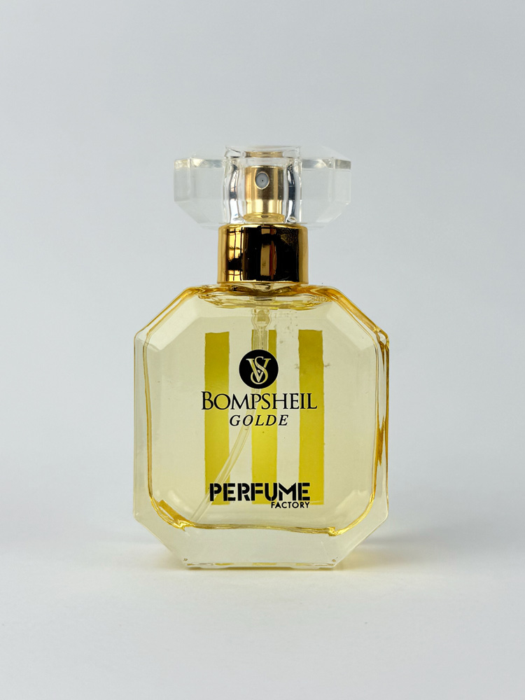 ادکلن مینی بامشل گلد Bompsheil golde پرفیوم فکتوری Perfume Factory حجم 30 میلی‌لیتر