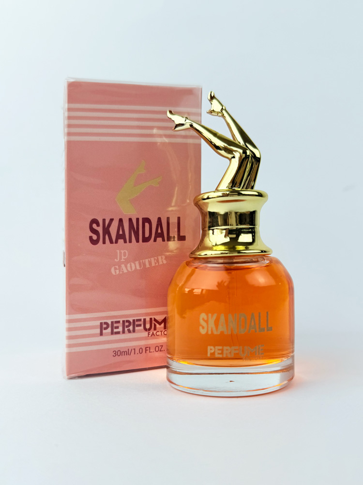 ادکلن مینی اسکندال Skandall پرفیوم فکتوری Perfume Factory حجم 30 میلی‌لیتر