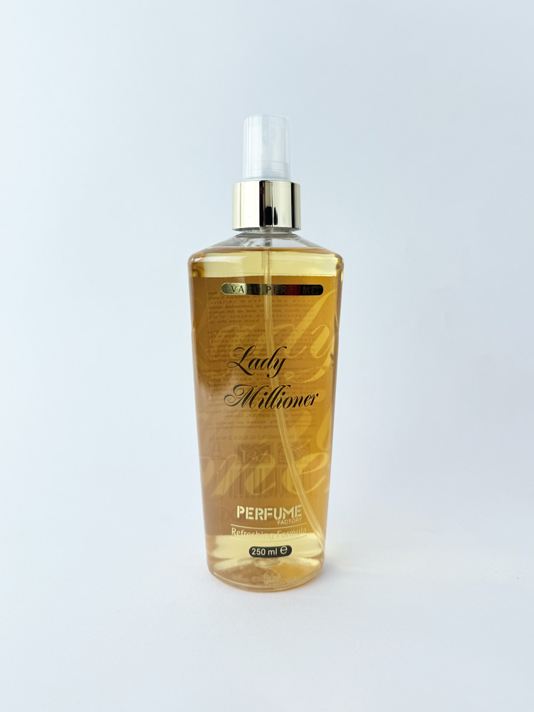 بادی اسپلش زنانه لیدی میلیون Lady Million پرفیوم فکتوری Perfume Factory