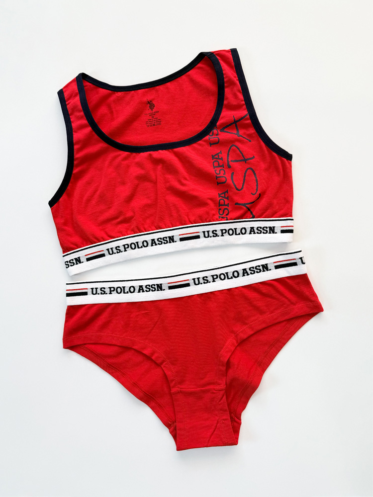 ست نیمتنه بدون کاپ و شورت اسلیپ اسپورت پولو U.S Polo Assn