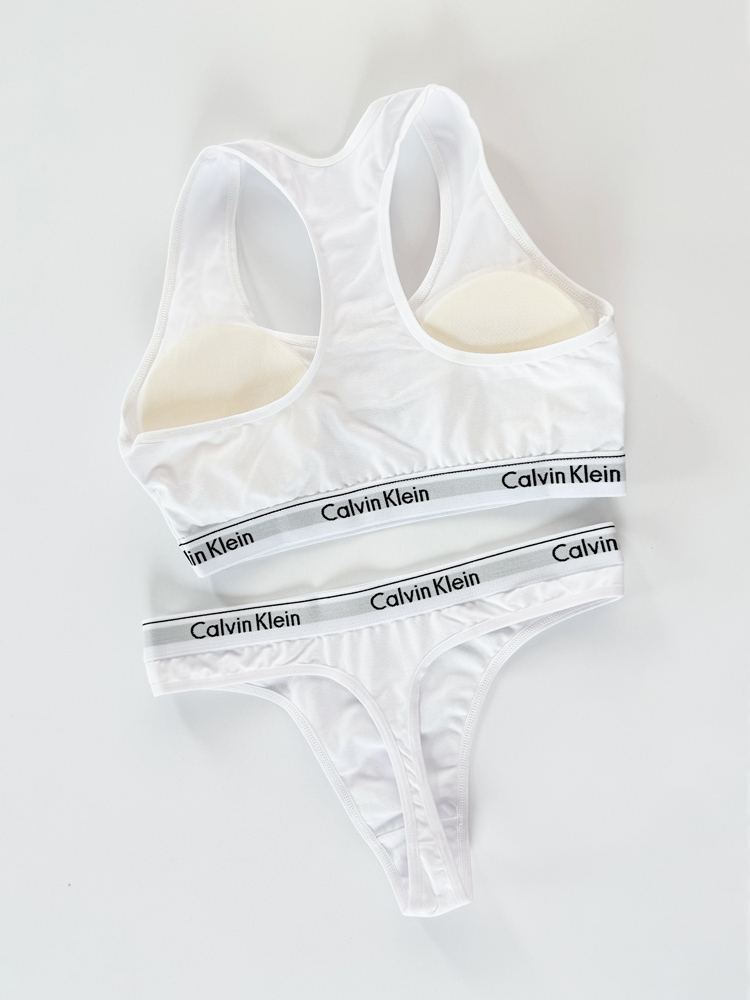 ست نیمتنه کاپدار و شورت بکلس نخ پنبه کلوین کلاین Calvin Klein