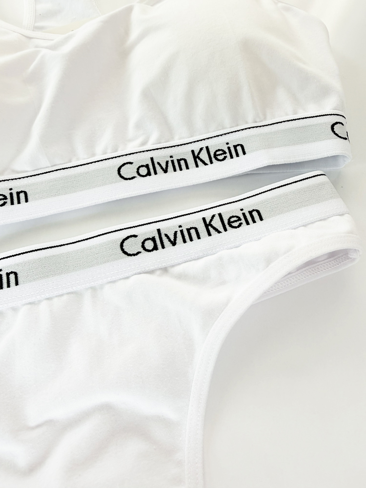 ست نیمتنه کاپدار و شورت بکلس نخ پنبه کلوین کلاین Calvin Klein