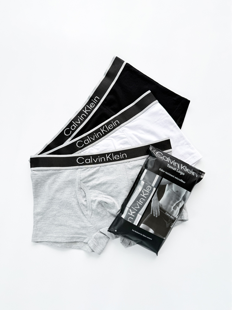 شورت پادار مردانه نخ پنبه کلوین کلاین Calvin Klein بسته 3 عددی