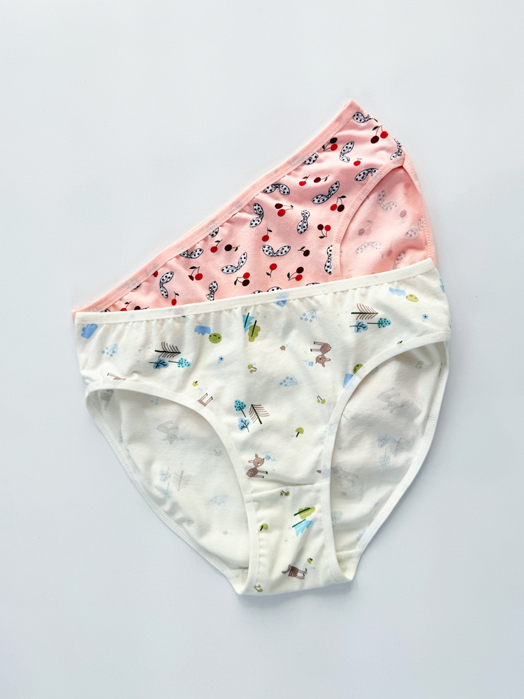 شورت اسلیپ زنانه نخ پنبه طرحدار سایز L میسپل Misspel