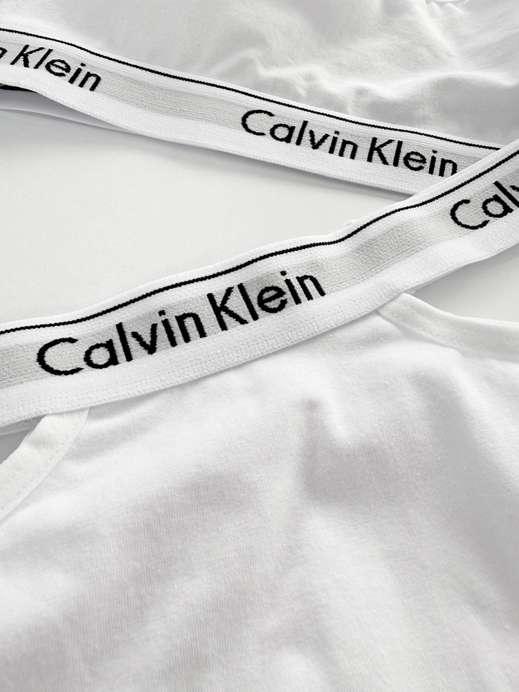 ست نیمتنه کاپدار پشت باز بندی و شورت اسلیپ بغل باز کلوین کلاین Calvin Klein