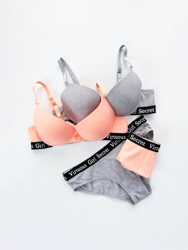 ست شورت و سوتین فنر دار کبریتی اسپورت Girl secret virtuous