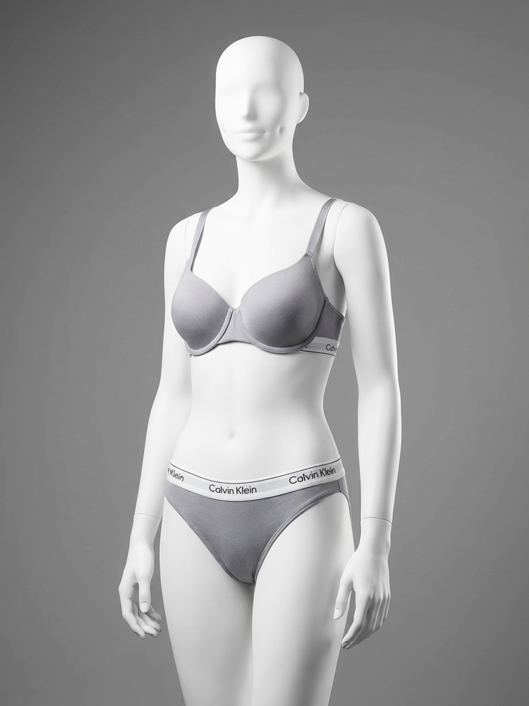 ست شورت اسلیپ و سوتین فنر دار کلوین کلاین Calvin Klein