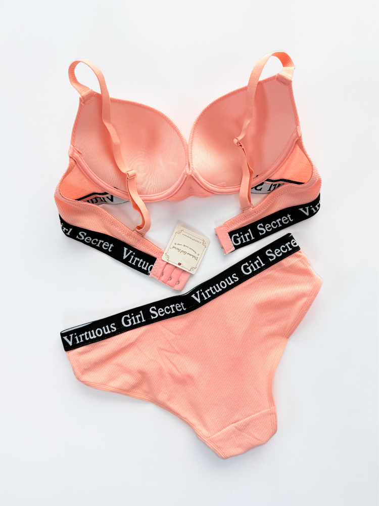 ست شورت و سوتین فنر دار کبریتی اسپورت Girl secret virtuous
