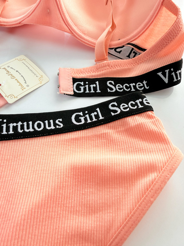 ست شورت و سوتین فنر دار کبریتی اسپورت Girl secret virtuous