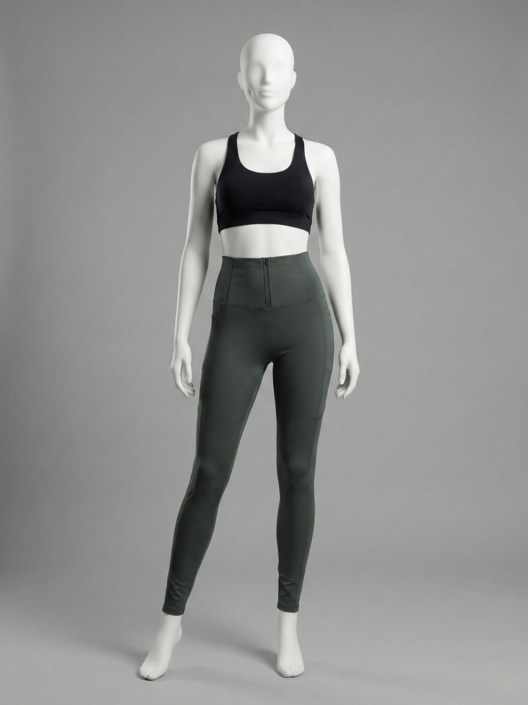 لگ ورزشی زنانه فلامنت جیب دار قزن دار Zerosens