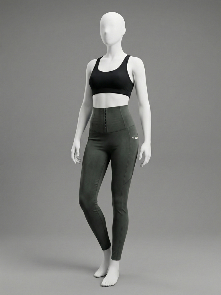 لگ ورزشی زنانه فلامنت جیب دار قزن دار Zerosens