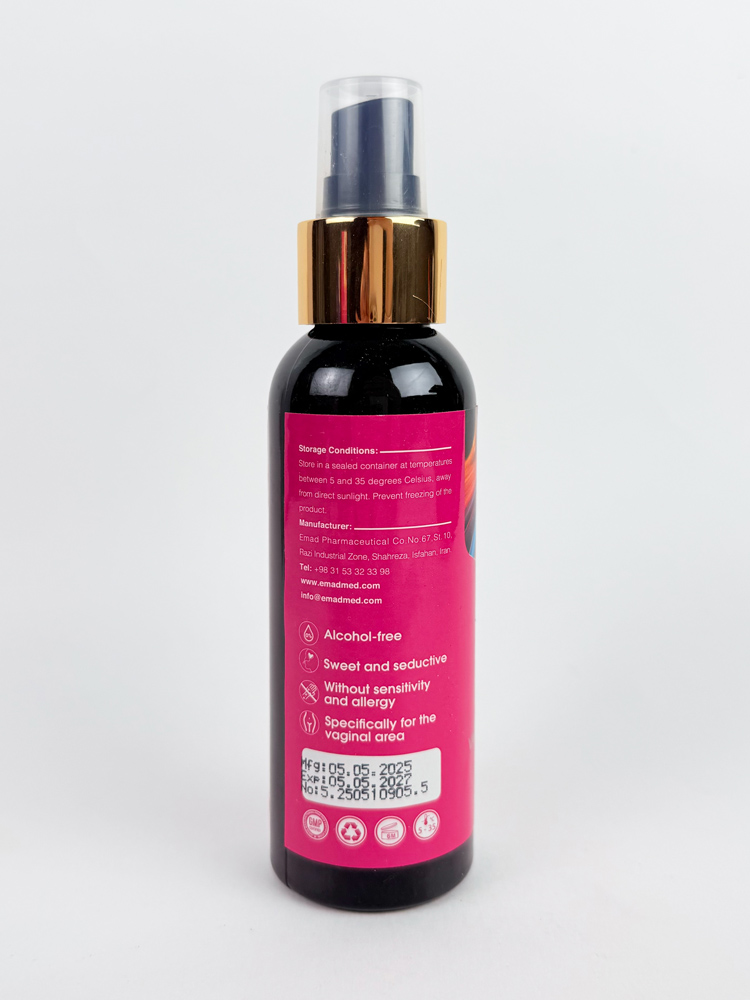اسپری بهداشتی واژینال رایحه بامشل اینتیمکس Intimax