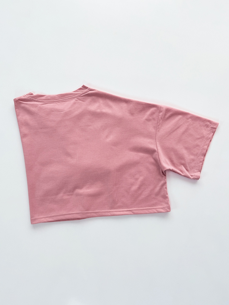 کراپ تیشرت نخ پنبه Kid paint