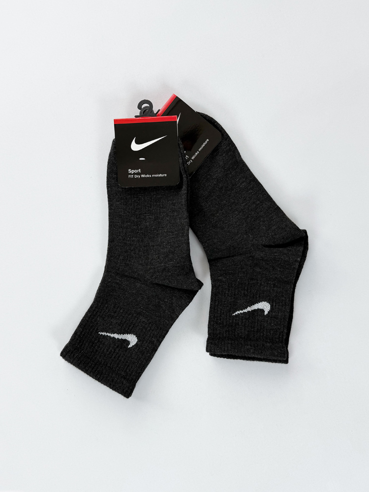 جوراب نیم ساق زنانه نخ پنبه نایکی Nike