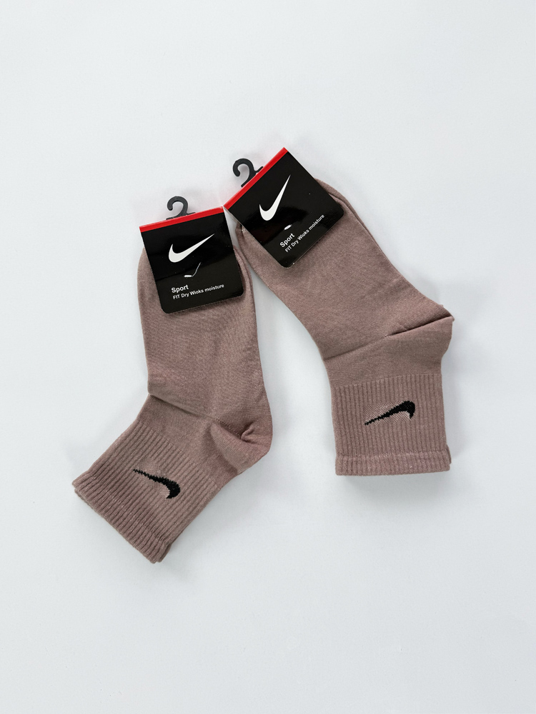جوراب نیم ساق زنانه نخ پنبه نایکی Nike