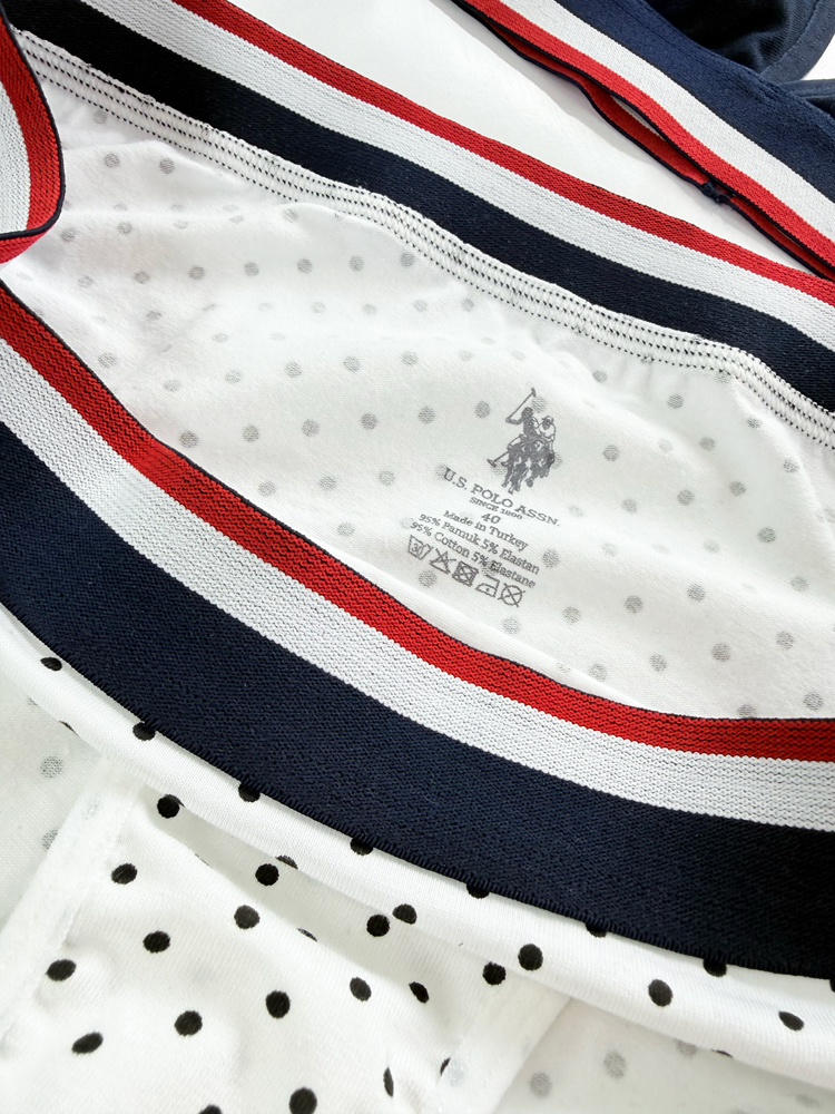 ست نیمتنه بدون کاپ و شورت اسلیپ زنانه پولو U.S Polo Assn