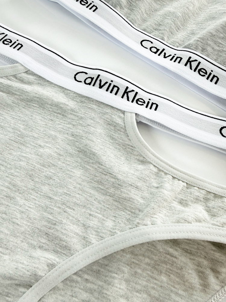 ست نیمتنه کاپدار پشت باز بندی و شورت اسلیپ بغل باز کلوین کلاین Calvin Klein