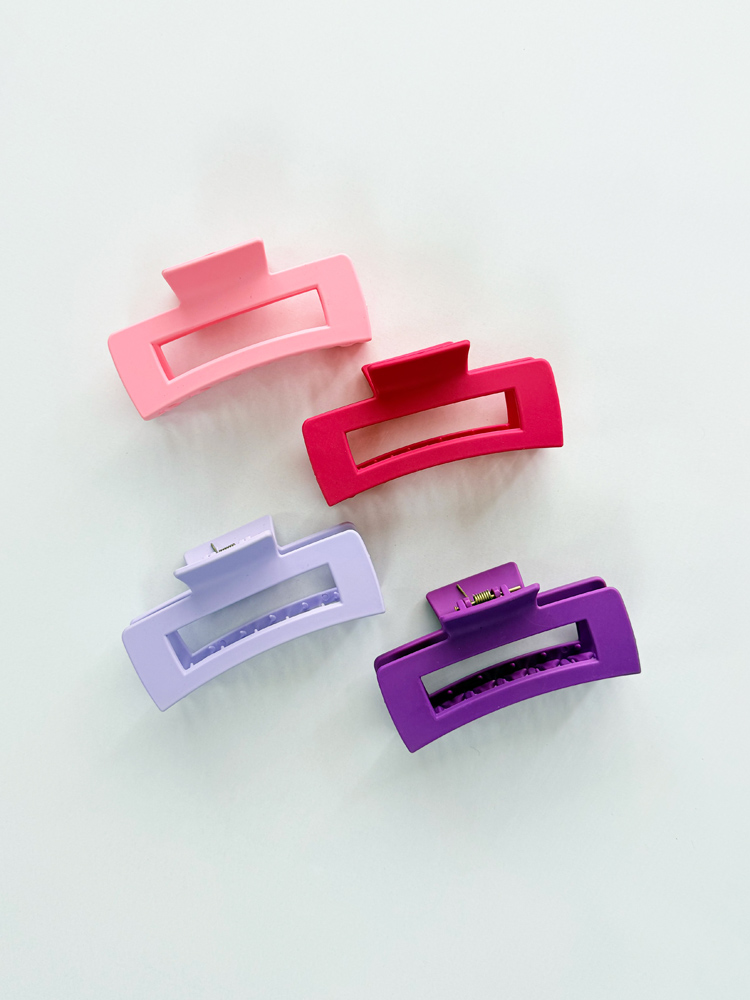 کلیپس مو شمعی مستطیل