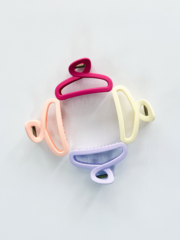 کلیپس مو شمعی مدل خمیده