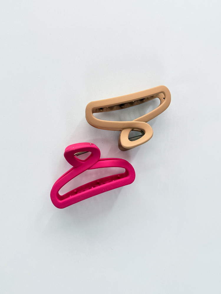 کلیپس مو شمعی مدل خمیده