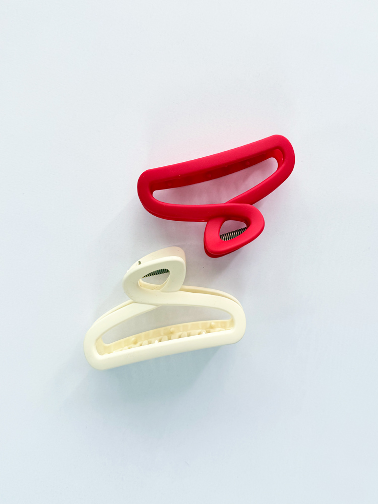 کلیپس مو شمعی مدل خمیده