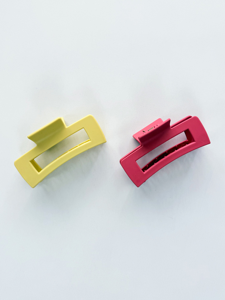 کلیپس مو شمعی مستطیل