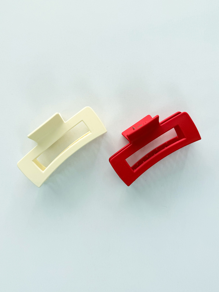 کلیپس مو شمعی مستطیل