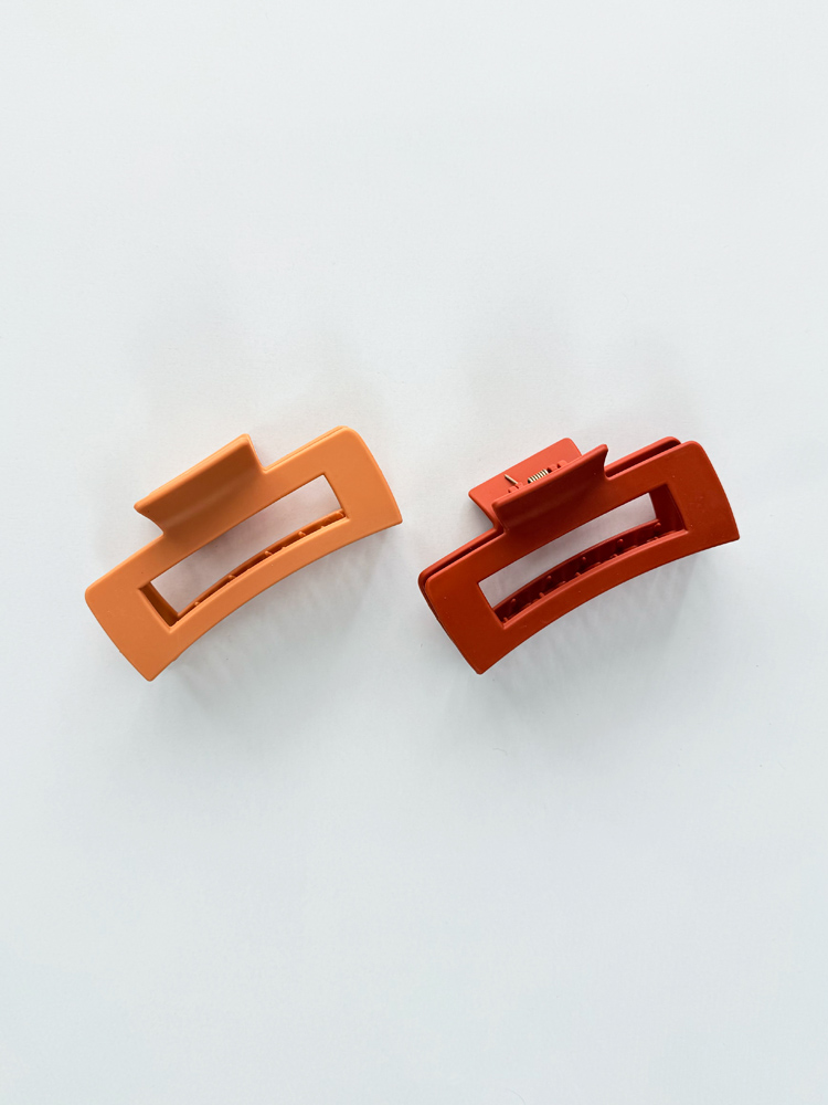 کلیپس مو شمعی مستطیل