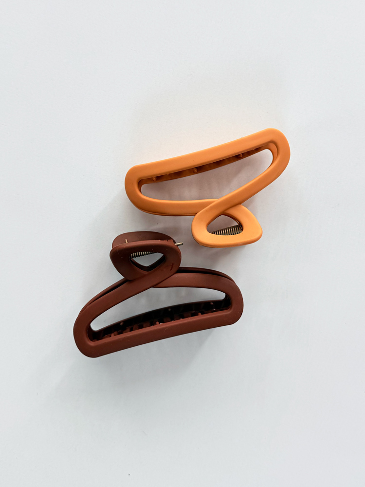 کلیپس مو شمعی مدل خمیده