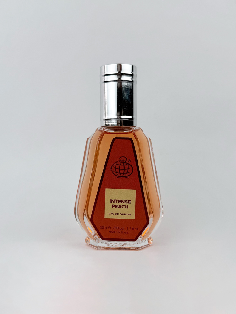 ادکلن مینی مدل اینتنس پیچ Intense peach  فراگرنس ورد حجم 50 میلی لیتر