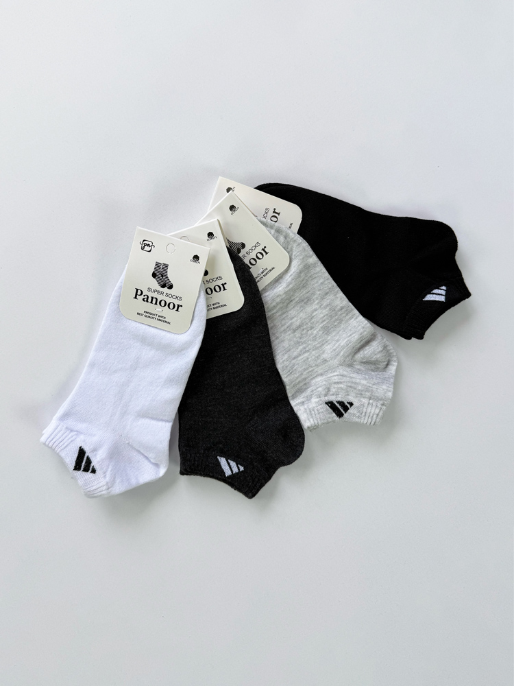 جوراب مچی زنانه نخ پنبه طرح آدیداس Adidas