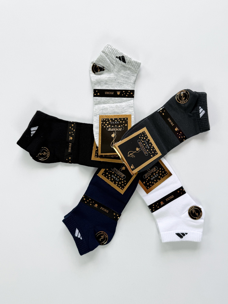جوراب مچی مردانه نخ پنبه طرح آدیداس Adidas